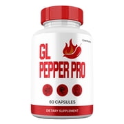 GL Pepper Pro Capsules, Maximum Strength All Natural Formula, GL PepperPro Pills Supplement, 60 Capsules 1 Pack