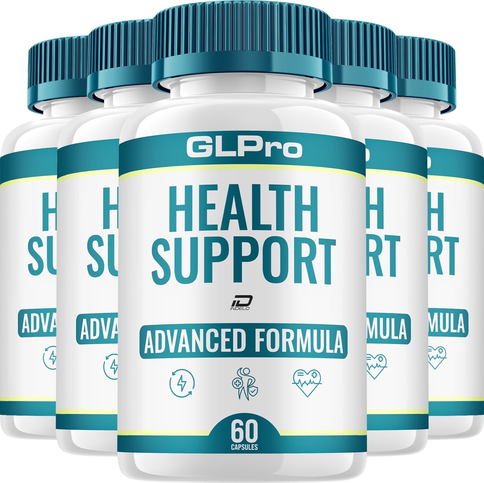 Gl Compumed GL Pro Capsules – GLPro Natural Blend Glycogen Support, 5 Pack, 300 ...