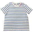 thumbnail image 1 of GL by Gibsonlook Women's Embroidered Crew Neck Short Sleeve Tee (White/Red, White and Blue, L), 1 of 3