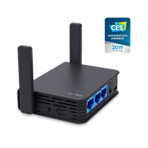 GL.iNet GL-AR750S-Ext Gigabit Travel AC Router (Slate), 300Mbps(2.4G)433Mbps(5G) Wi-Fi, 128MB RAM, MicroSD Support, OpenWrt/LEDE Pre-Installed, Cloudflare DNS, Power Adapter and Cables Included