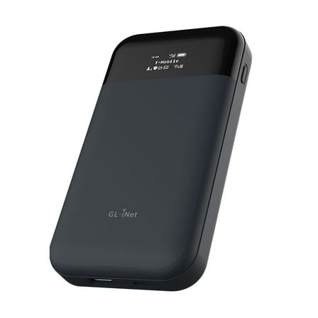 GL.iNet GL-E750 (Mudi) 4G LTE OpenWrt VPN Router, T-Mobile Only, 128GB Max MicroSD, 7000mAh Battery, OpenVPN, WireGuard, Tor, Router that You can Program (EC25-AFFA Module), North America Only