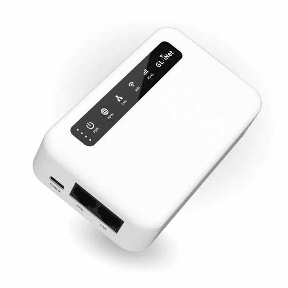 Open Box GL.iNet GL-XE300 (Puli) 4G LTE Industrial IoT Gateway, T-Mobile Only, Router/Access Point/Extender/WDS, OpenWrt, 5000mAh Battery, OpenVPN, Remote SSH, WPA3, IPv6 (EC25-AF), For North America only