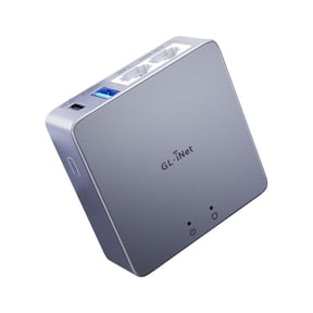 GL.iNet MT2500A (Brume 2) Mini VPN Security Gateway for Home Office and Remote Work - VPN Server and Client for Home and Office, VPN Cascading, Internet Security, 2.5G WAN (Aluminium Alloy Case)