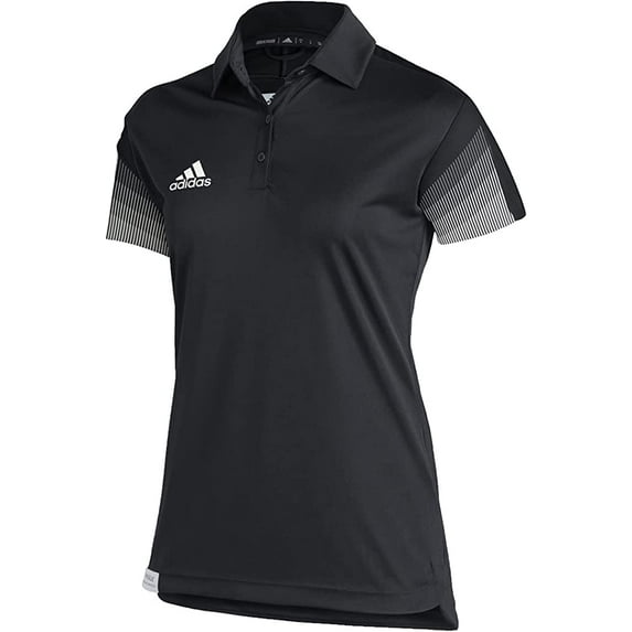 GL7868 Adidas Ladies' Sideline '21 Primeblue polo shirt Black XL