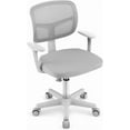 thumbnail image 1 of GLACER Kids Desk Chair with Arms, 330 LBS Adjustable Mesh Study Chair with Wheels for Girls Boys, Swivel Computer Task Chair with Lumbar Support, Teen Office Chair for Home, School, Bedroom (Grey), 1 of 9