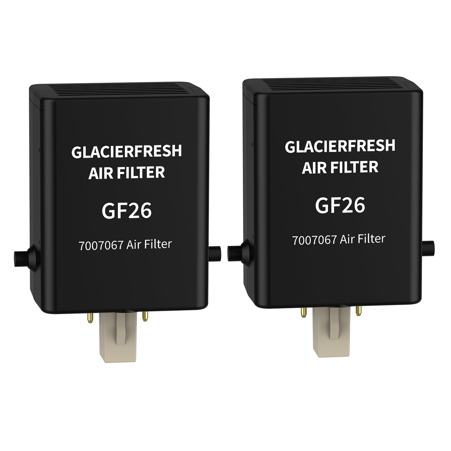 GLACIER FRESH Replacement For Sub-Zero Refrigerator Air Purification Cartridge 7042798, 7007076, 7007067 Air Filter (2 Pack)