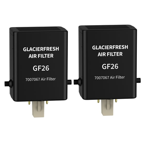 GLACIER FRESH Replacement For Sub-Zero Refrigerator Air Purification Cartridge 7042798, 7007076, 7007067 Air Filter (2 Pack)