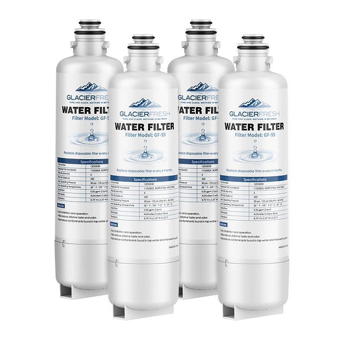 GLACIER FRESH BORPLFTR50 Replacement for Bosch Ultra Clarity Pro Water