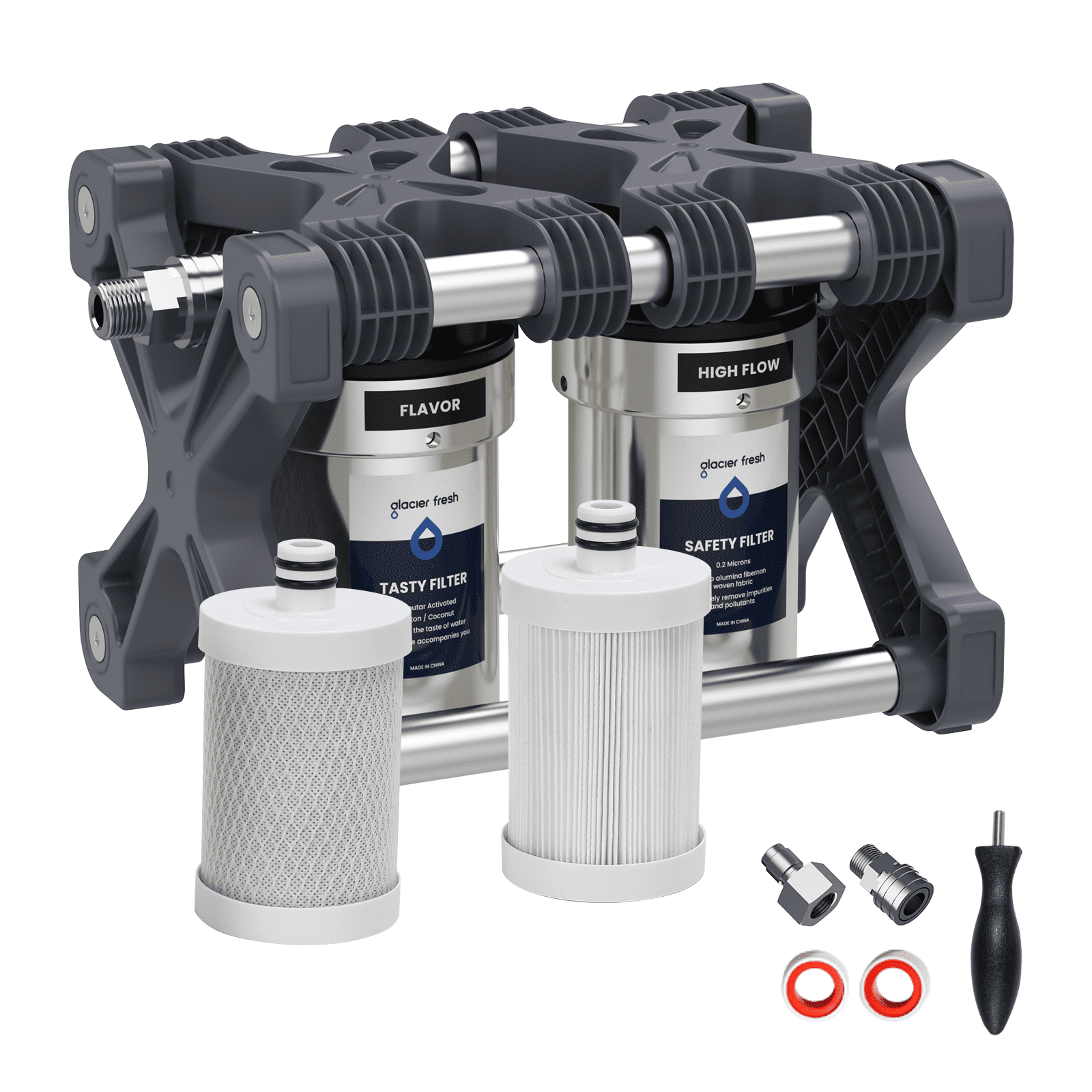 GLACIER FRESH Replacement for Technology RV Water Filtration System, 0. ...