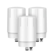 GLACIER FRESH Water Filter Faucet Replacement, Replacement for Brita Faucet Filter, Brita 36311 On Tap Water Filter, Compatible with Brita FR-200, FF-100, and All Brita Tap Water Filters (Pack of 3）