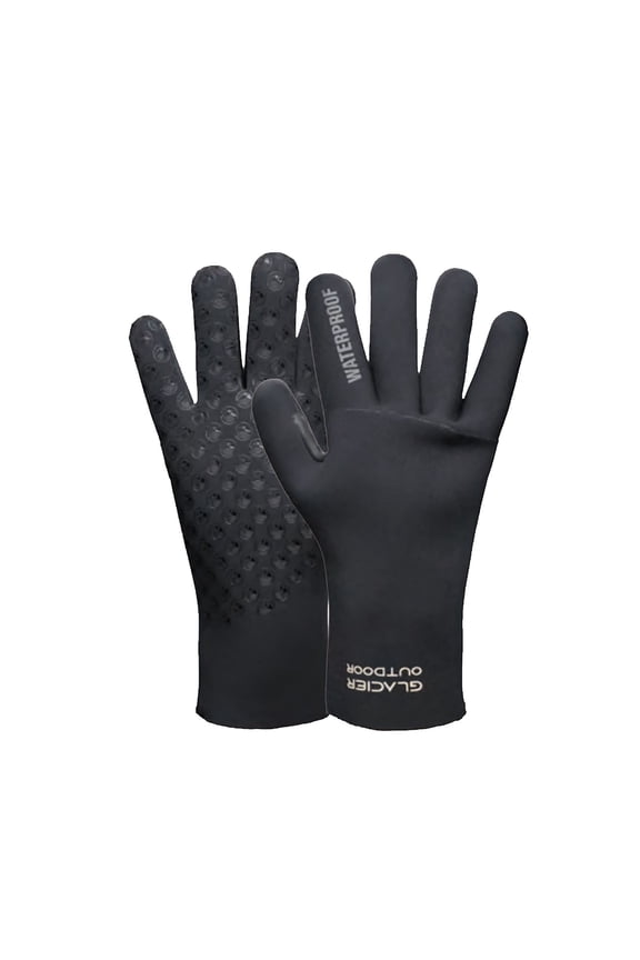 Adult Unisex Hydrogrip Max Black Gloves, Size: L