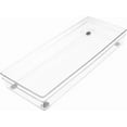 thumbnail image 1 of Glad Plastic Drawer Storage Tray – Heavy Duty Organizer Bin for Home, Kitchen, Bath, Bedroom, Office | Non-Slip Feet, Clear, 1 of 5