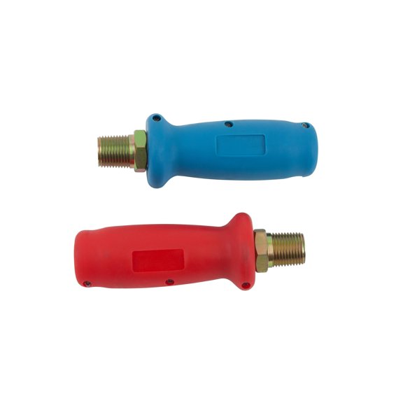 GLADHAND Extension Handle Grips  Durable Poly Glad Hand Handle Grip Set Red & Blue