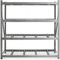 thumbnail interactive-video image 1 of GLADIATOR 90" X 90" HEAVY DUTY MEGA RACK WITH FOUR ADJUSTABLE SHELVES, 1 of 9