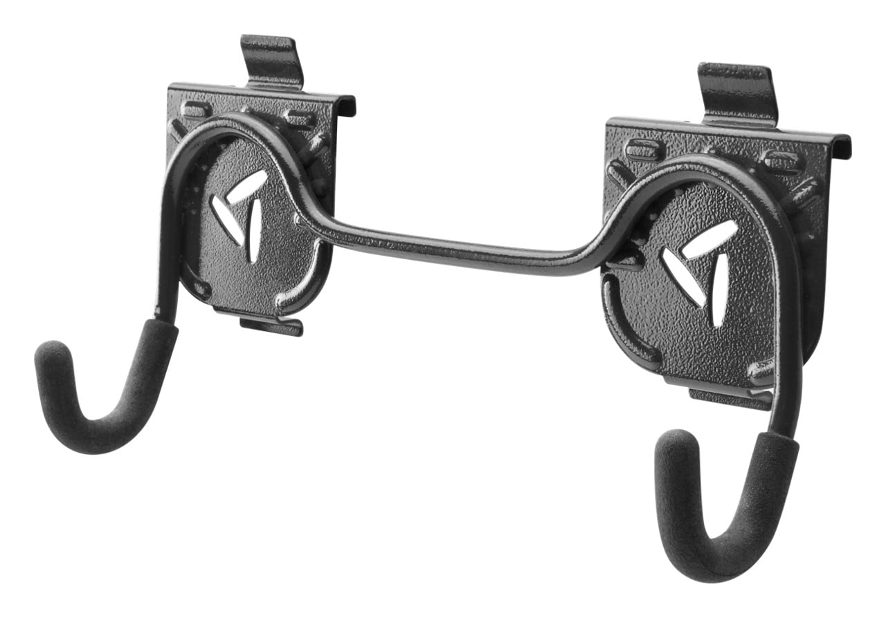 Granite Black Steel Dual Hook for Heavy Items