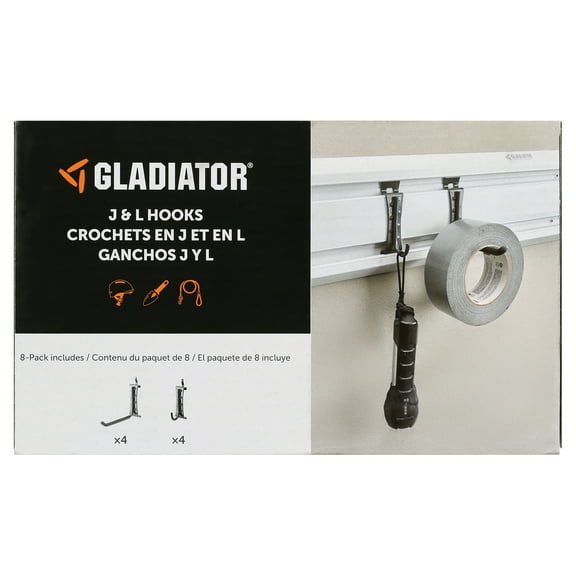 Gladiator J & L Hooks , GAWAJL8PPH