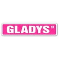 thumbnail image 1 of GLADYS Street Sign Childrens Name Room Sign | Indoor/Outdoor |  36" Wide, 1 of 5