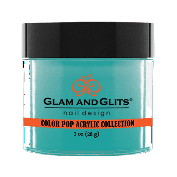 GLAM & GLITS - Nail Acrylic Color Powder From Color Pop collection 1oz/28g Jar - CPA358 BOOGIE BOARD