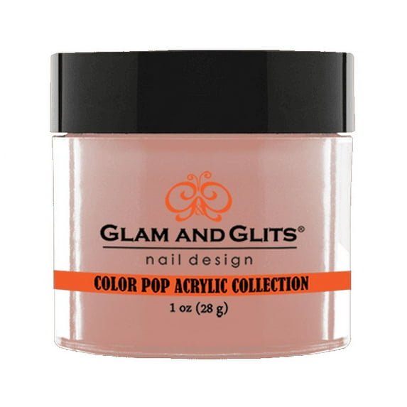 GLAM & GLITS - Nail Acrylic Color Powder From Color Pop collection 1oz/28g Jar - CPA359 ALMOST NUDE