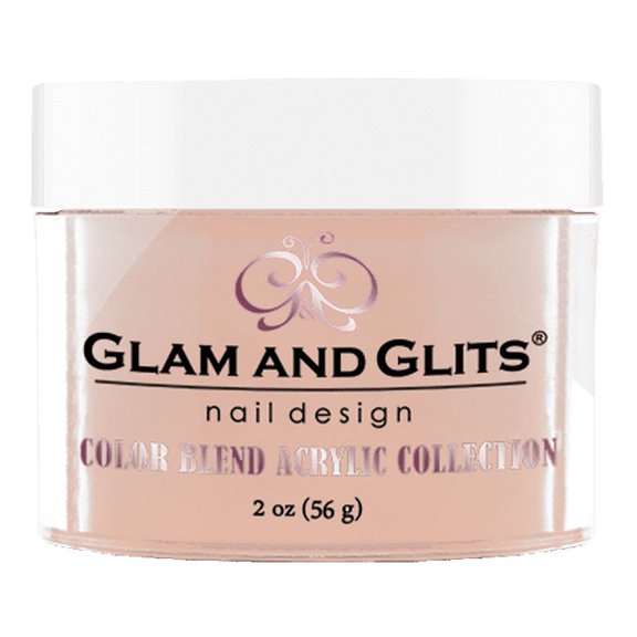 GLAM & GLITS - Nail Acrylic Color Powder from BLEND Collection 2oz/jar - BL3006 Birthday Suit