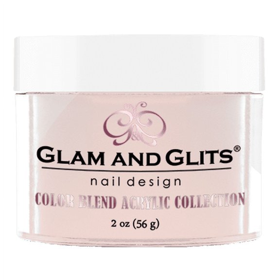 GLAM & GLITS - Nail Acrylic Color Powder from BLEND Collection 2oz/jar - BL3018 Pink Promise