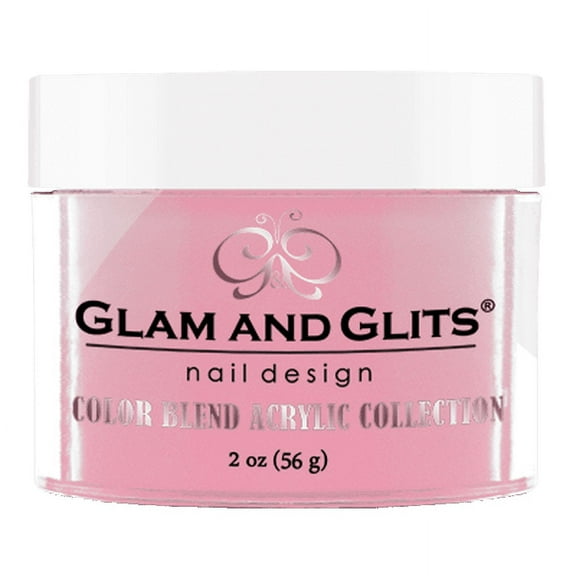 GLAM & GLITS - Nail Acrylic Color Powder from BLEND Collection 2oz/jar - BL3019 Tickle Pink