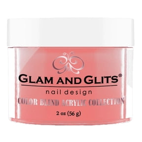GLAM & GLITS - Nail Acrylic Color Powder from BLEND Collection 2oz/jar - BL3022 Peach Please
