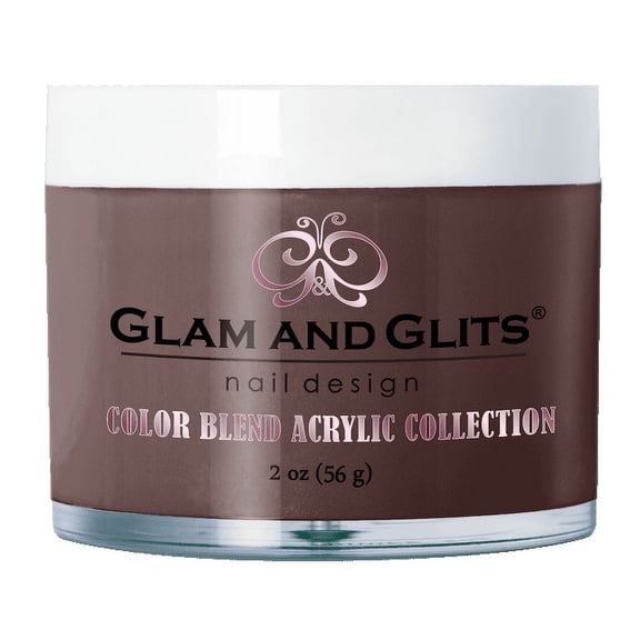 GLAM & GLITS - Nail Acrylic Color Powder from BLEND Collection 2oz/jar - ICONIC - BL3087