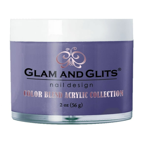 GLAM & GLITS - Nail Acrylic Color Powder from BLEND Collection 2oz/jar - IN THE CLOUDS - BL3073