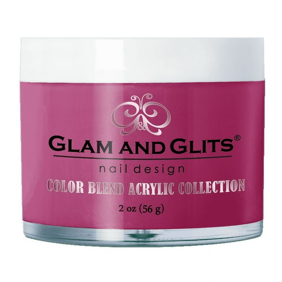 GLAM & GLITS - Nail Acrylic Color Powder from BLEND Collection 2oz/jar - PIECE OF CAKE - BL3065