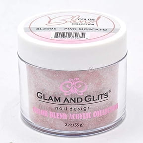 GLAM & GLITS - Nail Acrylic Color Powder from BLEND Collection 2oz/jar - PINK MOSCATO - BL3095