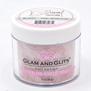 GLAM & GLITS - Nail Acrylic Color Powder from BLEND Collection 2oz/jar - PINK MOSCATO - BL3095