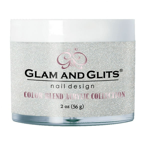 GLAM & GLITS - Nail Acrylic Color Powder from BLEND Collection 2oz/jar - PRINCESS CUT - BL3094