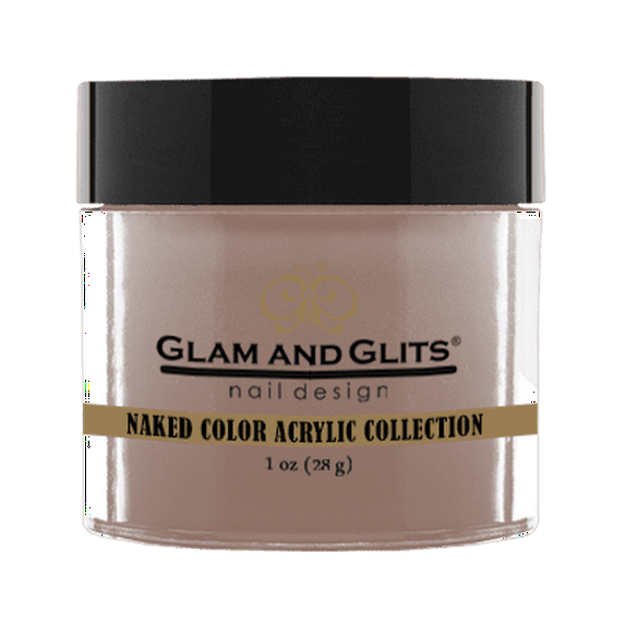 GLAM & GLITS - Nail Acrylic Color Powder from NAKED COLOR Collection - NCAC408 TOTALLY TAUPE