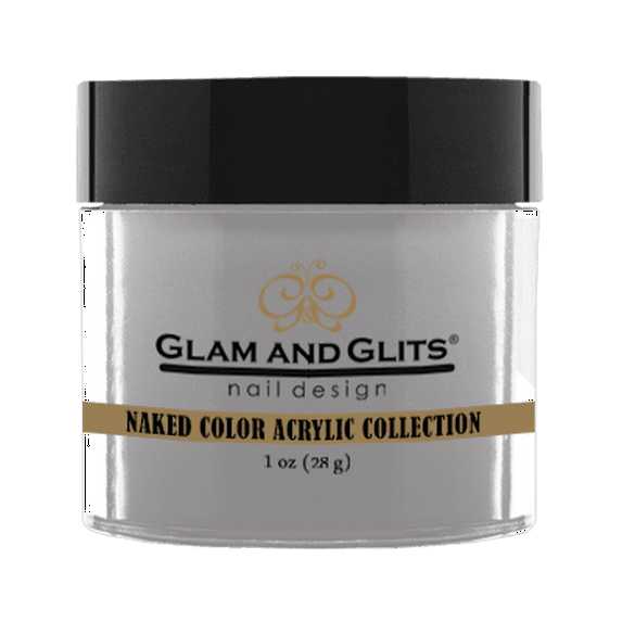 GLAM & GLITS - Nail Acrylic Color Powder from NAKED COLOR Collection - NCAC437 GRAY GRAY