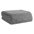 thumbnail image 1 of GLAMBURG 100% Cotton Bed Blanket, Breathable Bed Blanket Queen Size, Cotton Thermal Blankets Full - Queen Size, Perfect for Layering Any Bed for All Season - Charcoal Grey, 1 of 6