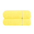 thumbnail image 1 of GLAMBURG 100% Premium Cotton 2 Pack Oversized Bath Towel Set 28x55 inches, Large Bath Towels, Ultra Absorbant Compact Quickdry & Lightweight Towel, Ideal for Gym Travel Camp Pool - Lime Yellow, 1 of 6