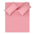 thumbnail image 1 of GLAMBURG California King Sheet Sets - Double Brushed Microfiber Bedding Sets, 4 Piece Deep Pocket Bed Sheets Sets - Ultra Soft, Wrinkle Free, Quick Dry, Easy Care California King Sheets - Rose, 1 of 5