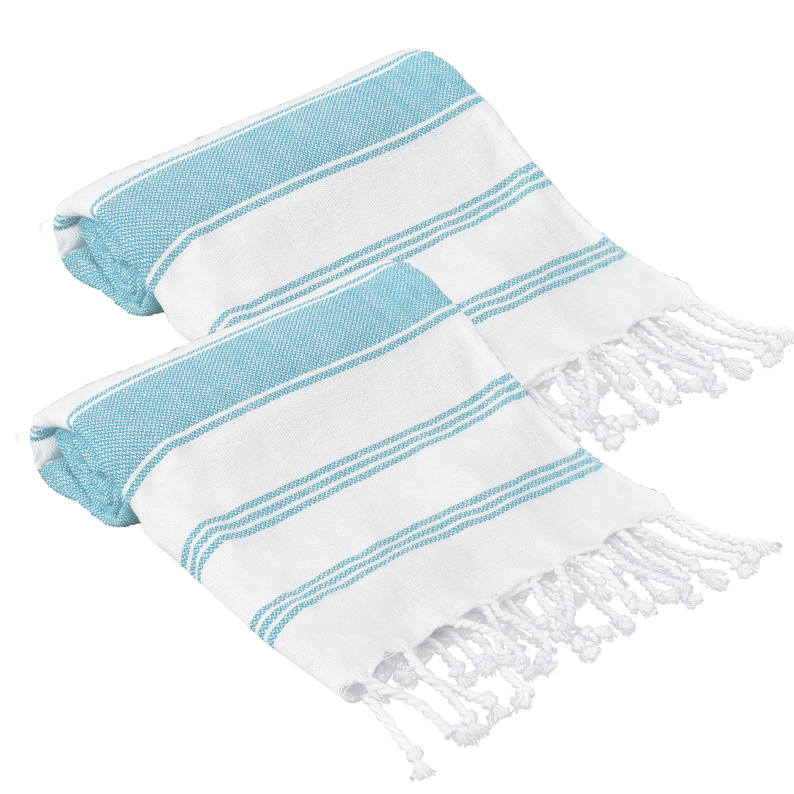 Turkish Beach Towel  100% Cotton, Prewashed, 38 x 70 Inches