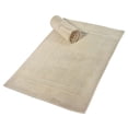 thumbnail image 1 of GLAMBURG Premium Cotton 20x32 inch 2-Pack Bath Mats - 100% Ringspun Cotton - Luxury Hotel & Spa Quality - 800 GSM - Durable Soft Highly Absorbent - Machine Washable - Tan, 1 of 6