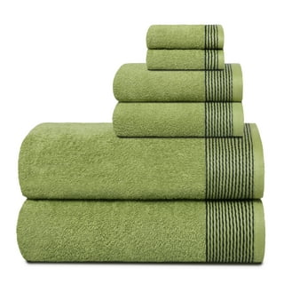 Turkish Cotton Towel Set / Fern in Green