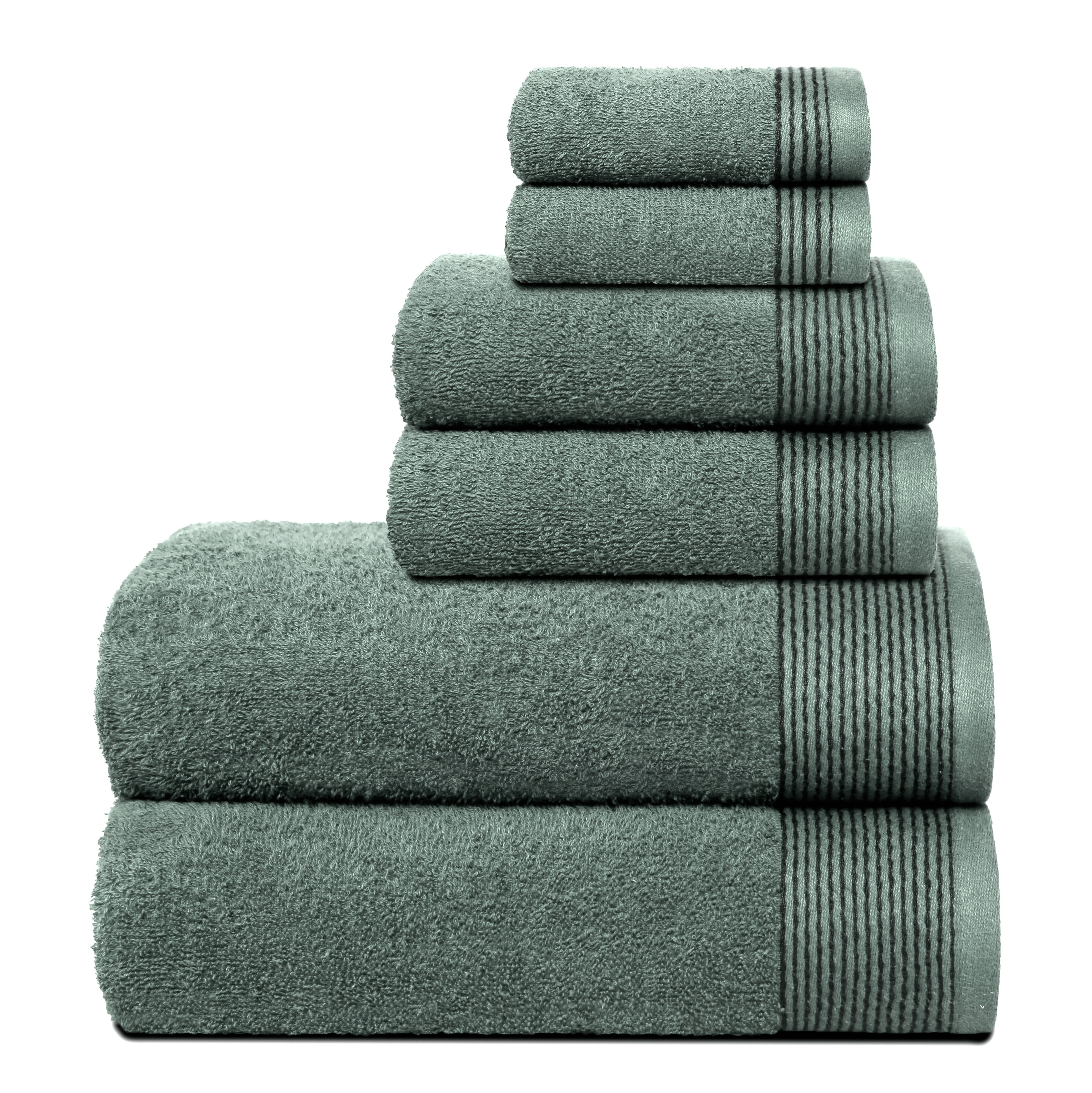YTYC Towels,29x59 Inch Extra Large Bath Towels Set of 6 Quick Dry Super  Soft Microfiber Towels for Bathroom 2 Bath Towels 2 Hand Towels 2 Washcloth