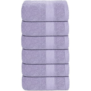 EQWLJWE Bath Towels - Superfine Fiber Soft - Extra-Absorbent - 100% Cotton  - 13.8 x 29.5 - Towels for Bathroom - Small Bath Towel 