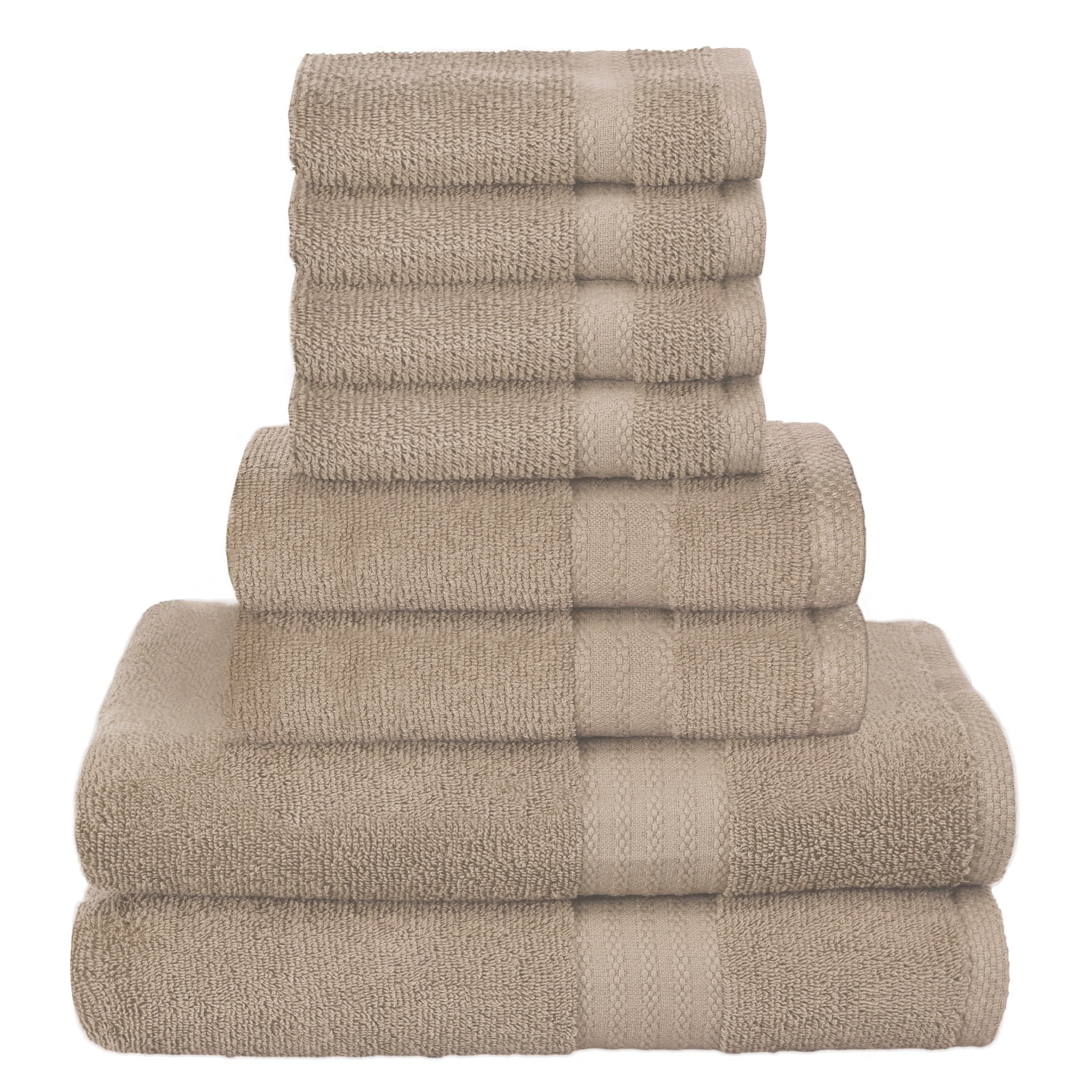 KEEPOZ 100% Cotton Bath Towels - Bathroom Towels Made with Pure Ring Spun  Cotton - Super Soft & Absorbent Bath Towels - 27 x 54 Inches All Purpose