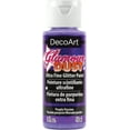 thumbnail image 1 of DecoArt Glamour Dust Glitter Paint 2oz-Purple Passion, 1 of 2