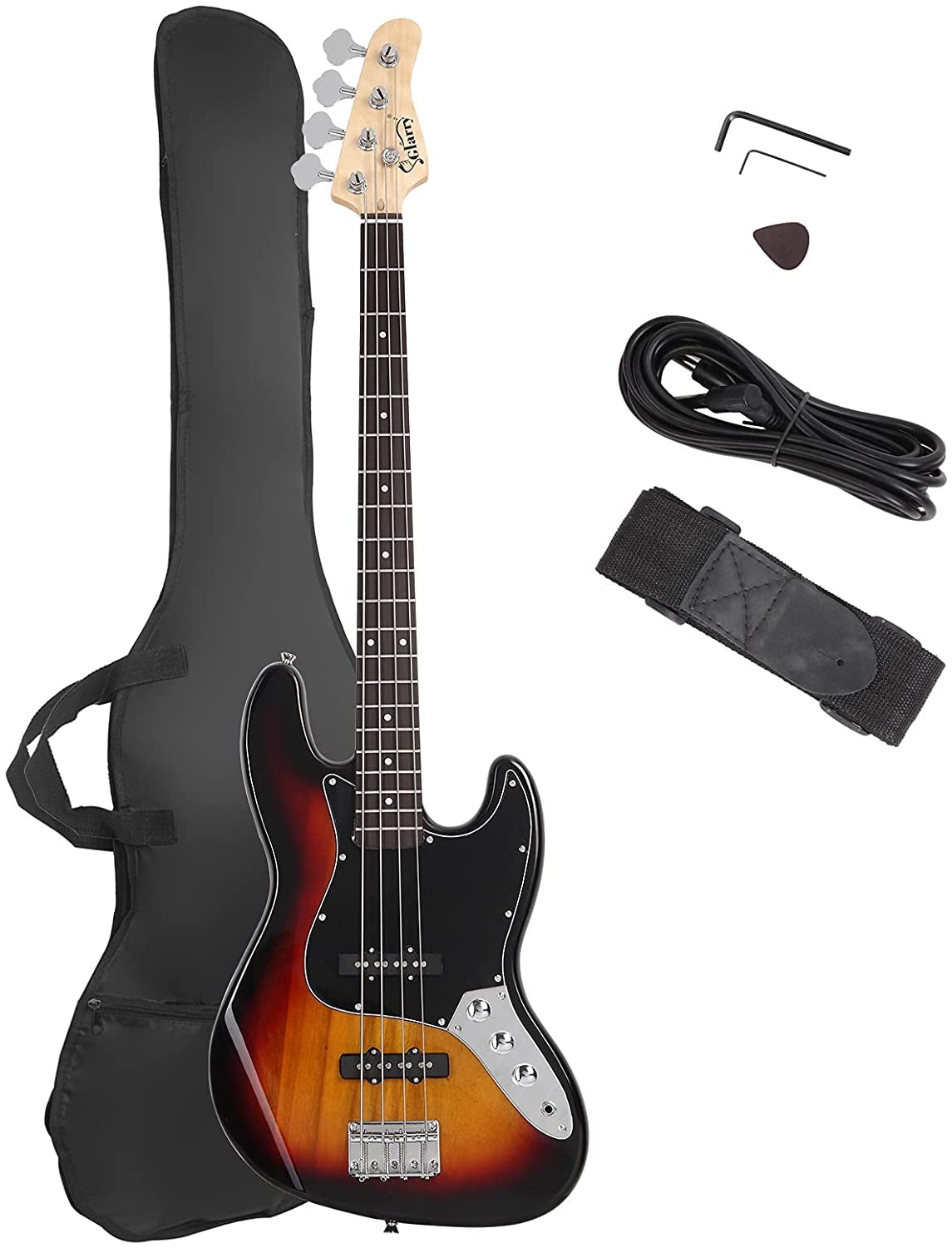 Guitar Amp Davison Guitars Full Size Electric Bass Guitar 39\, image size:1145x1500