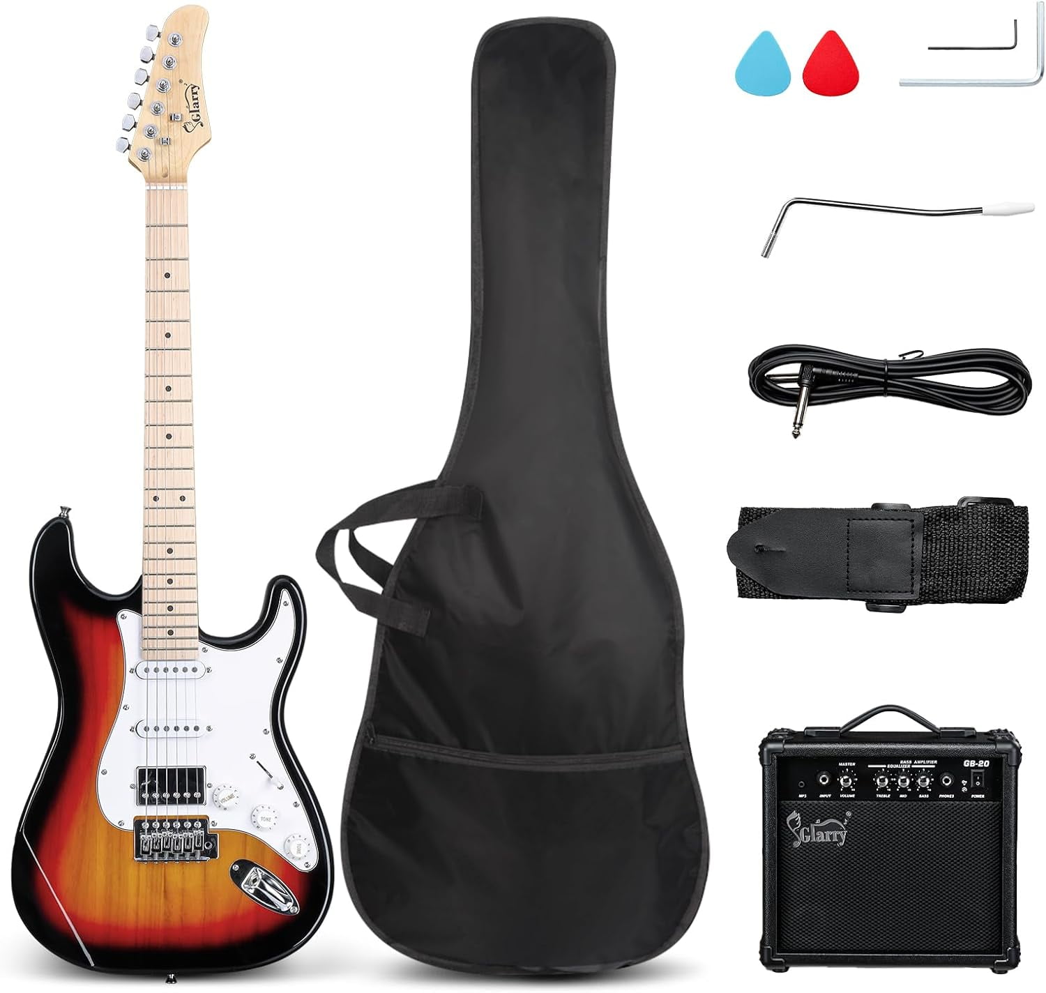プチ様 4点セット Best Choice 30in Mini Child's Electric Guitar Starter Kit w