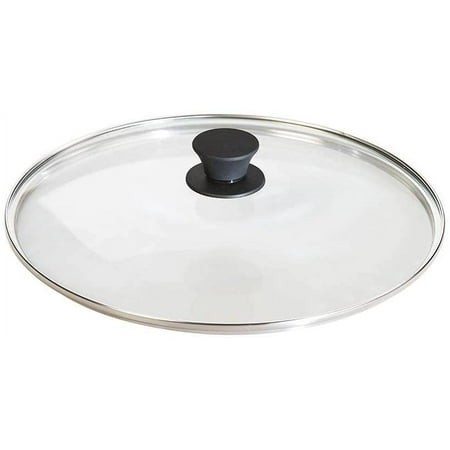 Lodge Glass Lid 10.25 Inch - Microwavable, Dishwasher Safe - Clear, 10.25 In