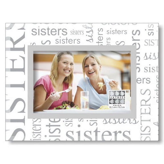 Sixtrees All Over Expression Photo Frame-Sisters