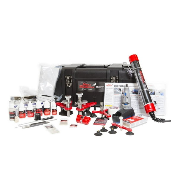GLASS MECHANIX Daytona Cup Windshield Repair System ,rock chip repair,crack repair- Rally Assembly